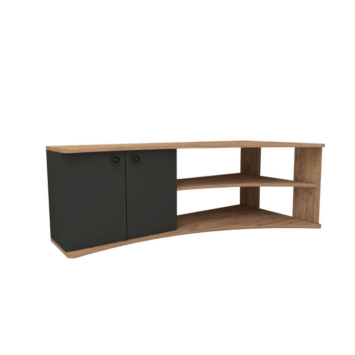 Hanah Home Soporte de TV Termera - Pino Atlántico, Antracita